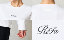 【ブラック&nbsp;SSサイズ】リファ&nbsp;バイタルテック&nbsp;コンフォートジャージー&nbsp;クルーネックロングTシャツ