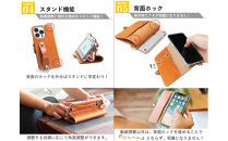 EFGS&nbsp;iPhone&nbsp;17&nbsp;手帳型&nbsp;ケース&nbsp;栃木ブラック&nbsp;【左開き】&nbsp;TPU&nbsp;スタンド&nbsp;カード入れ&nbsp;ベルト付き&nbsp;栃木レザー&nbsp;本革&nbsp;リッキーズ