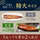 うなぎ蒲焼（中国産222g×4尾）