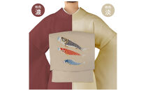 【和装振興応援プロジェクト】歳時記5月1「端午の節句」京手描友禅&nbsp;染帯｜染帯&nbsp;着物&nbsp;織物&nbsp;人気&nbsp;おすすめ&nbsp;[&nbsp;手描友禅&nbsp;帯&nbsp;染匠&nbsp;職人&nbsp;歳時記&nbsp;人気&nbsp;おすすめ&nbsp;ギフト&nbsp;プレゼント&nbsp;お取り寄せ&nbsp;通販&nbsp;送料無料&nbsp;ふるさと納税&nbsp;]