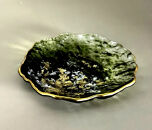 豆皿&nbsp;口金ロック&nbsp;グラデーショングリーン&nbsp;［NF164］