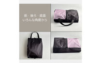 【Lサイズ・薄紫】軽量ナイロン登山靴ケース　　シューズケース　着替えポーチ　旅行用　アウトドア　ショートブーツ