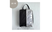 【Lサイズ・白】軽量ナイロン登山靴ケース　　シューズケース　着替えポーチ　旅行用　アウトドア　ショートブーツ