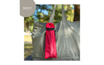 【赤】外付け折りたたみ傘ケース&nbsp;傘ホルダー　折りたたみ傘カバー