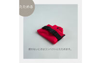 【赤】外付け折りたたみ傘ケース&nbsp;傘ホルダー　折りたたみ傘カバー