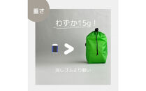 【S 1.5L・緑】　キャンプで大活躍！トイレットペーパーホルダー 小さめナイロン巾着袋 シンプル巾着