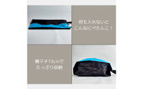 【Lサイズ・水色】軽量ナイロン登山靴ケース　　シューズケース　着替えポーチ　旅行用　アウトドア　ショートブーツ