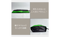 【Lサイズ・緑】軽量ナイロン登山靴ケース　　シューズケース　着替えポーチ　旅行用　アウトドア　ショートブーツ