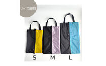 【Mサイズ・赤】軽量ナイロンシューズケース　着替えポーチ　上靴袋