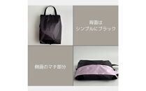 【Mサイズ・ラベンダー】軽量ナイロンシューズケース　着替えポーチ　上靴袋