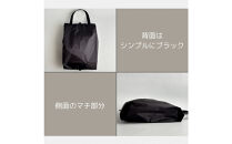 【Mサイズ・黒】軽量ナイロンシューズケース　着替えポーチ　上靴袋