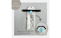 【白】外付け折りたたみ傘ケース&nbsp;傘ホルダー　折りたたみ傘カバー