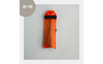 【オレンジ】外付け折りたたみ傘ケース&nbsp;傘ホルダー　折りたたみ傘カバー