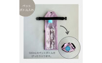 【ラベンダー】外付け折りたたみ傘ケース&nbsp;傘ホルダー　折りたたみ傘カバー