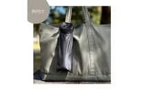 【黒】外付け折りたたみ傘ケース&nbsp;傘ホルダー　折りたたみ傘カバー