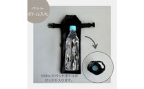 【黒】外付け折りたたみ傘ケース&nbsp;傘ホルダー　折りたたみ傘カバー