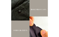 【黒】雨の日にも！ポケット付き軽量ナイロンショルダーバッグ　サコッシュ　撥水ポシェット