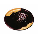 丸盆&nbsp;24cm&nbsp;溜&nbsp;金雲さくら&nbsp;［YG452］