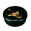 10.5寸&nbsp;茶櫃&nbsp;平安物語（内梨地塗）&nbsp;［YG475］