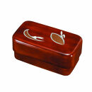 長角入子弁当箱&nbsp;大&nbsp;杢目&nbsp;かくれんぼ（中子なし）シール付&nbsp;［YG488］