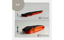 【オレンジ】洗えて清潔！メッシュ×ナイロンのハブラシポーチ