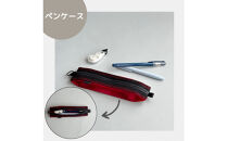 【赤】洗えて清潔！メッシュ×ナイロンのハブラシポーチ