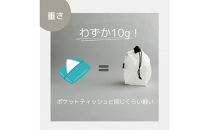 【XS&nbsp;0.5L・白】　手のひらサイズの軽量ナイロン巾着袋