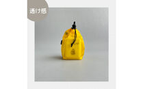 【XS&nbsp;0.5L・黄色】　手のひらサイズの軽量ナイロン巾着袋