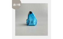 【XS&nbsp;0.5L・水色】　手のひらサイズの軽量ナイロン巾着袋