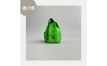 【XS&nbsp;0.5L・緑】　手のひらサイズの軽量ナイロン巾着袋