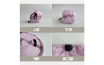 【XS&nbsp;0.5L・ラベンダー】　手のひらサイズの軽量ナイロン巾着袋