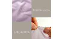 【S 1.5L・ラベンダー】　キャンプで大活躍！トイレットペーパーホルダー 小さめナイロン巾着袋 シンプル巾着