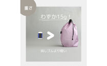 【S 1.5L・ラベンダー】　キャンプで大活躍！トイレットペーパーホルダー 小さめナイロン巾着袋 シンプル巾着