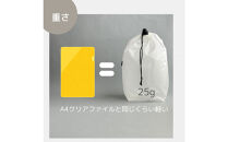 【L・5L・白】 大きめナイロン巾着袋　スタッフバッグ　スタッフサック　バッグインバッグ　着替え袋