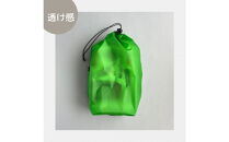 【L・5L・緑】&nbsp;大きめナイロン巾着袋　スタッフバッグ　スタッフサック　バッグインバッグ　着替え袋