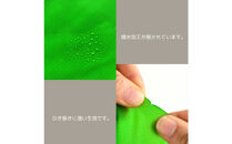 【L・5L・緑】&nbsp;大きめナイロン巾着袋　スタッフバッグ　スタッフサック　バッグインバッグ　着替え袋