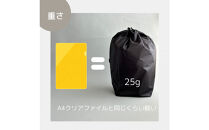 【L・5L・黒】&nbsp;大きめナイロン巾着袋　スタッフバッグ　スタッフサック　バッグインバッグ　着替え袋