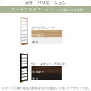 【完成品でお届け】すき間ワゴンラック&nbsp;ハイタイプ〔幅12cm・ツートンタイプ〕（オーク×ホワイト）隙間収納&nbsp;キッチン&nbsp;キャスター付き&nbsp;キッチンワゴン&nbsp;スリム&nbsp;収納&nbsp;すき間収納&nbsp;ランドリー&nbsp;ラック&nbsp;薄型&nbsp;KKANRA945191-0-WH1