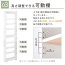 【完成品でお届け】すき間ワゴンラック&nbsp;ハイタイプ〔幅14cm・シンプルタイプ〕（ウォールナット）隙間収納&nbsp;キッチン&nbsp;キャスター付き&nbsp;キッチンワゴン&nbsp;スリム&nbsp;収納&nbsp;すき間収納&nbsp;ランドリー&nbsp;ラック&nbsp;薄型&nbsp;KKANRA945192-0-WAL