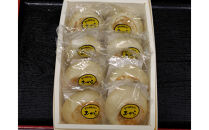 【8個入】もっちり食感！信濃おやき幸庵の天然酵母おやき（おから）