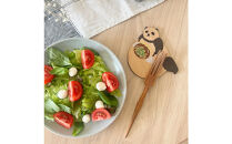 Ten＆O　木製プレートコレクション  ひろしまぱんだ × ひろしまらっこ　各1枚 合計2枚入り）