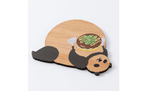 Ten＆O　木製プレートコレクション  ひろしまぱんだ × ひろしまらっこ　各1枚 合計2枚入り）