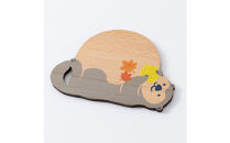 Ten＆O　木製プレートコレクション  ひろしまぱんだ × ひろしまらっこ　各1枚 合計2枚入り）