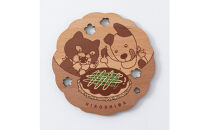 Ten＆O　木製プレートコレクション しまなみサイクリング × 広島お好み焼き　各1枚 合計2枚入り