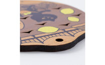 Ten＆O　木製プレートコレクション しまなみサイクリング × 広島お好み焼き　各1枚 合計2枚入り