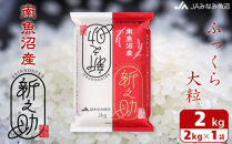 【令和7年産】南魚沼産新之助 精米 2kg 精米HACCP認定工場 高品質精米 大粒 もっちり