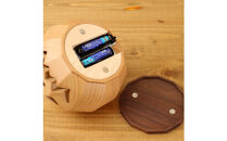 檜香るジャックオーランタン／木製ランプ〈Ricod〉