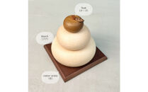 木製 鏡餅＆門松セット／天然木の正月飾り〈Ricod〉