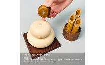 木製 鏡餅＆門松セット／天然木の正月飾り〈Ricod〉