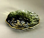 豆皿&nbsp;口金ロック&nbsp;グラデーショングリーン&nbsp;［NF164］